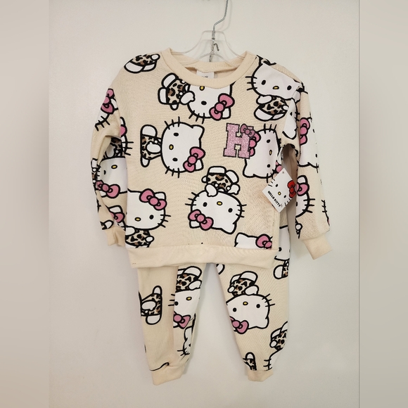 HELLO KITTY Fleece set - Picture 1 of 3